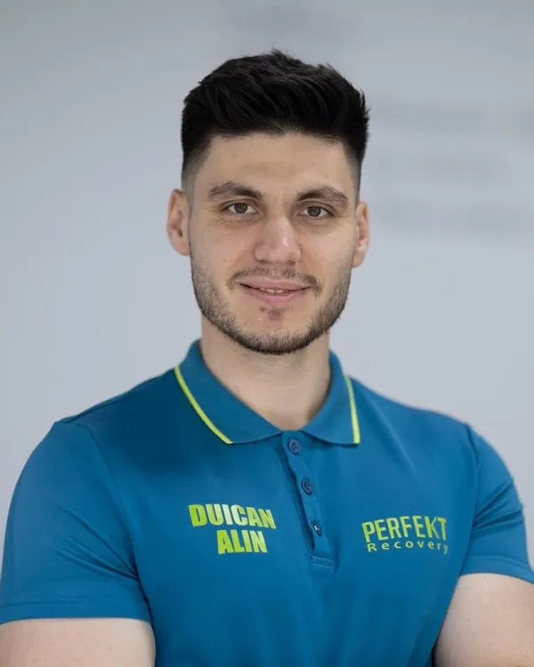 Alin Duican, fizioterapeut PerfeKT Recovery